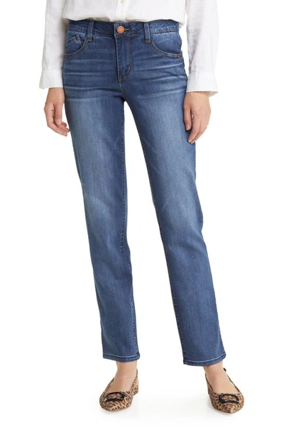 Wit & Wisdom 'ab'solution Straight Leg Jeans In Blue