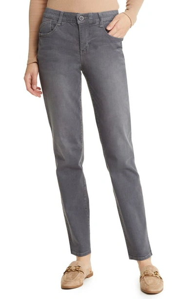 Wit & Wisdom Sawyer 'ab'solution Straight Leg Jeans In Grey