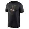 Nike Black Baltimore Ravens Legend Icon Performance T-shirt