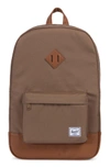 Herschel Supply Co Heritage Backpack - Brown In Cub/ Tan