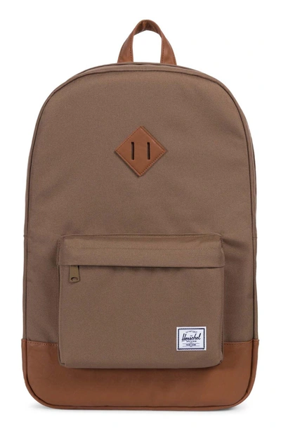 Herschel Supply Co Heritage Backpack - Brown In Cub/ Tan