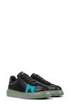 Camper Twins Mismatched Low Top Sneakers In Black
