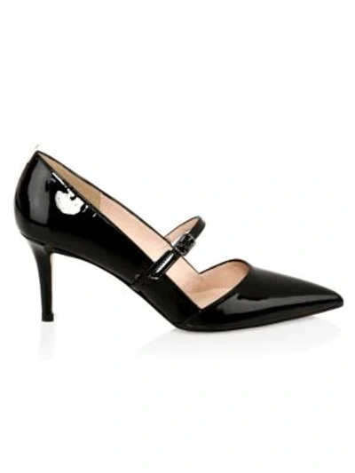 Sjp By Sarah Jessica Parker Nirvana Patent Leather Mary Jane Pumps In Black