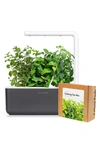 Click & Grow Smart Garden 3 Small Herbal Tea Kit In Grey