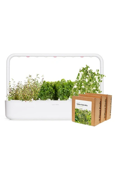 Click & Grow Smart Garden 9 Big Italian Herb Kit In White