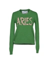 Maurizio Pacini Sweaters In Light Green