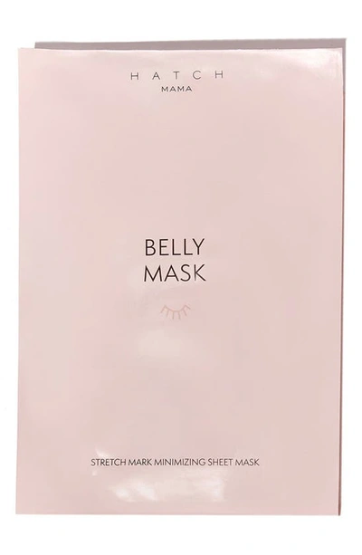 Hatch Belly Mask Stretch Mark Minimizing Sheet Mask In Multi