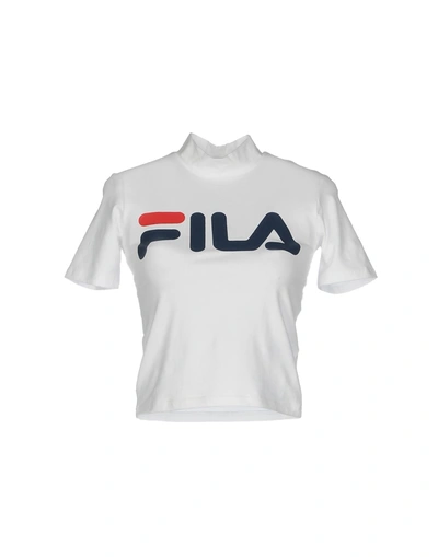 Fila T-shirts In White