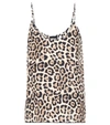 Atm Anthony Thomas Melillo Leopard Print Silk Camisole