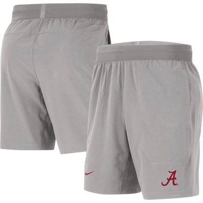 Nike Gray Alabama Crimson Tide Player Performance Shorts