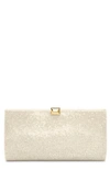Stuart Weitzman The Vip Clutch In Platino