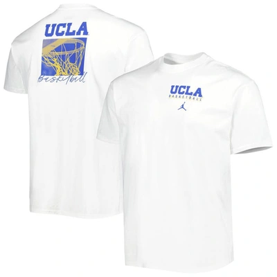 Jordan Brand White Ucla Bruins Basketball Movement Max90 T-shirt
