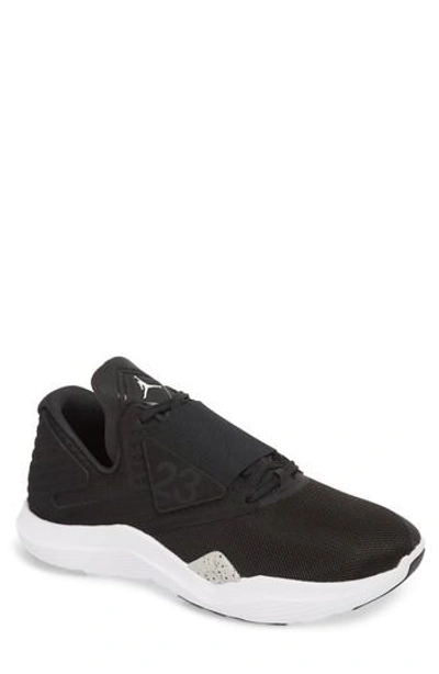 Nike Air Jordan Relentless Training Sneaker In Black/ Tech Grey/ White