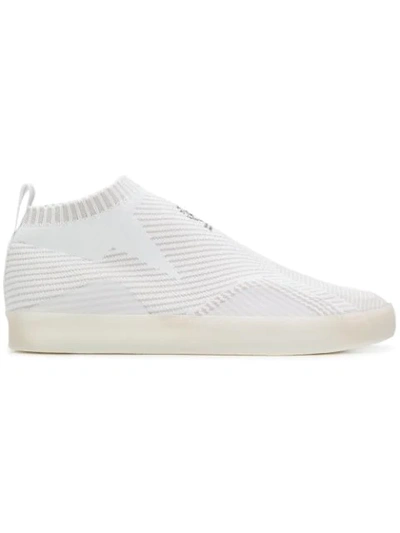 Adidas Originals 3st.002 Primeknit Skateboarding Shoe In Bianco | ModeSens