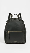 Calpak Kaya Faux Leather Round Backpack In Black