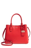 Kate Spade Carter Street - Aliana Leather Satchel - Red In Picnic Red