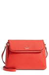 Kate Spade Carter Street - Berrin Leather Crossbody Bag - Red In Picnic Red