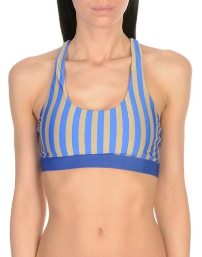 Diane Von Furstenberg Bikini Tops In Blue