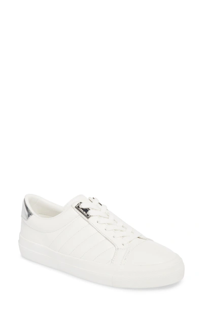 Calvin Klein Vance Sneaker In White Leather