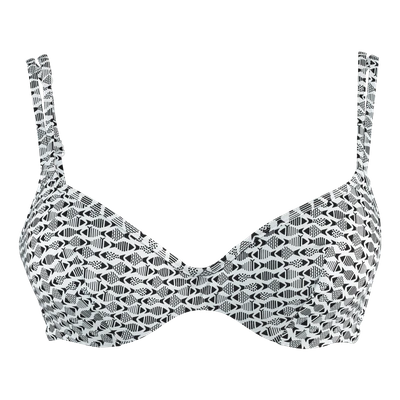 Vilebrequin Women Swimwear - Women Underwired Bikini Top Modernist Fish - Swimwear - Fauste In White