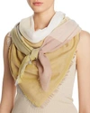 Abstract Color Block Scarf - 100% Exclusive In Yellow/multi