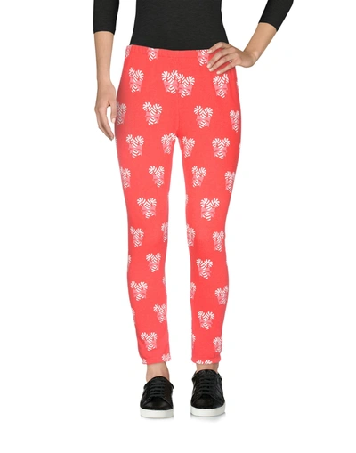 Wildfox Casual Trousers In Red