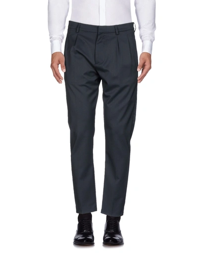 Low Brand Casual Trousers In Dark Blue