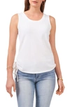 Vince Camuto Crochet Knit Tank In New Ivory