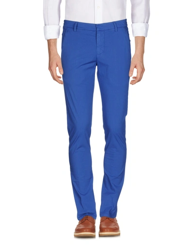 Dondup Pants In Bright Blue