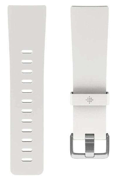 Fitbit Versa Accessory Watch Band In White