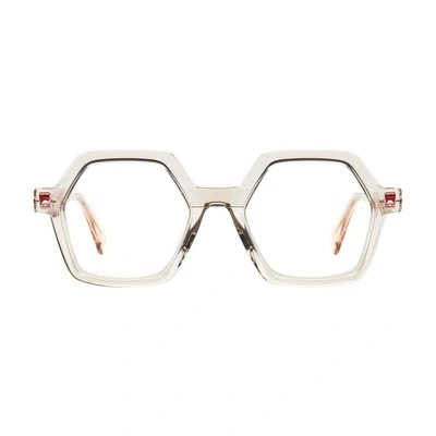 Kuboraum Maske Q8 Vt Glasses In Beige