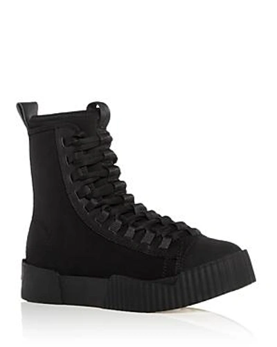 G-star Raw Men's Rackam Scuba Ii Neoprene High Top Sneakers In
