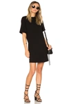Cotton Citizen The Tokyo Mini Dress In Jet Black
