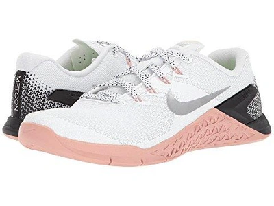 Nike Metcon 4 In White/metallic Silver/rust Pink/black | ModeSens