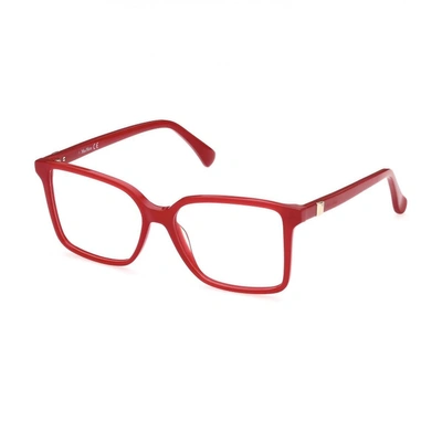 Max Mara Mm5022 Glasses In Rosso