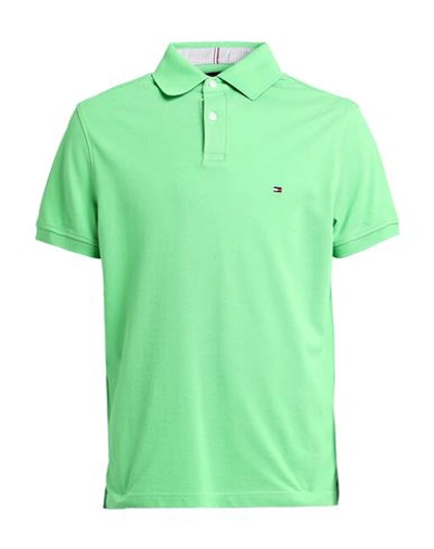 Tommy Hilfiger Regular Fit 1985 Polo In Spring Lime