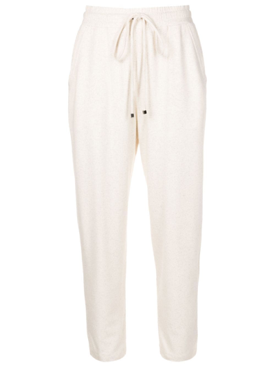 Lenny Niemeyer Two-pocket Cropped Track Pants In White