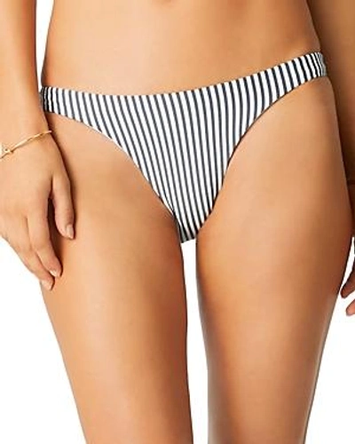 Suboo Ziggy Slim Bikini Bottom In Black/white