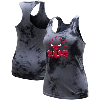 Stadium Essentials Charcoal Chicago Bulls Street Art Dark Crystal Washed Tank Top