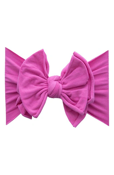 Baby Bling Fab-bow-lous Headband In Azalea