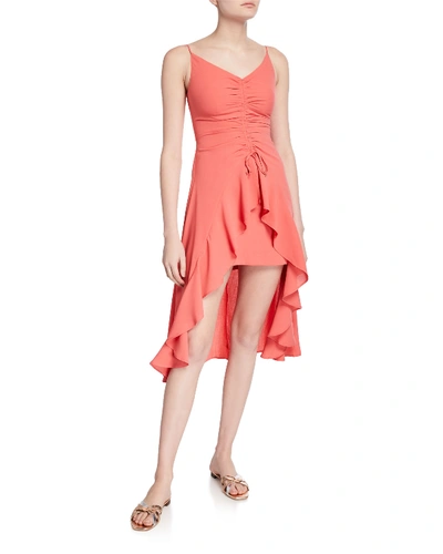 Finders Keepers Day Trip Ruched Dress - 100% Exclusive In Light Pink