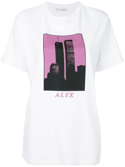 Alyx Braids Catalogue T-shirt In Bianco