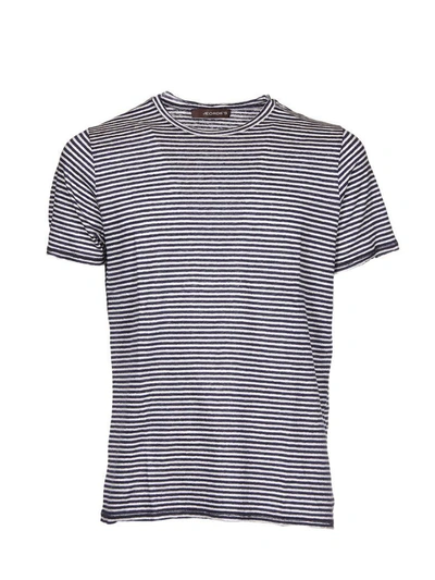 Jeordies Striped Patter T-shirt In Blu