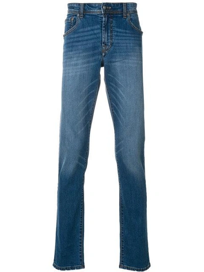 Hackett Slim-fit Jeans In Blue