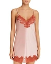 Ginia Pick & Mix Chemise In Medium Pink