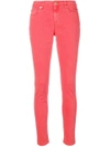 Michael Michael Kors Skinny Jeans In Pink