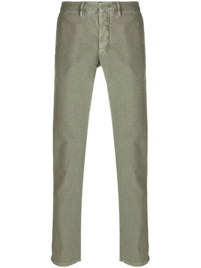 Incotex Tailored Fitted Trousers - Green