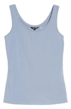 Nic + Zoe Perfect Tank In Indigo Wash