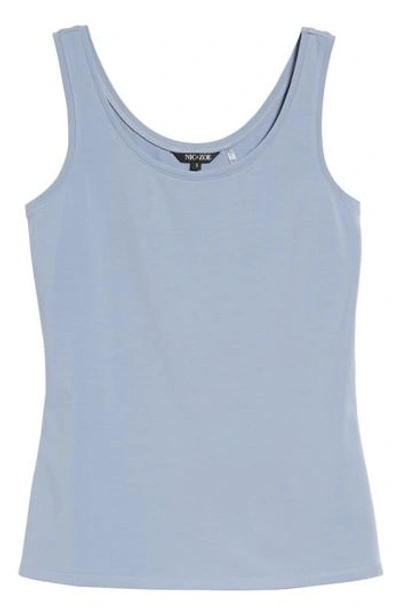 Nic + Zoe Perfect Tank In Indigo Wash