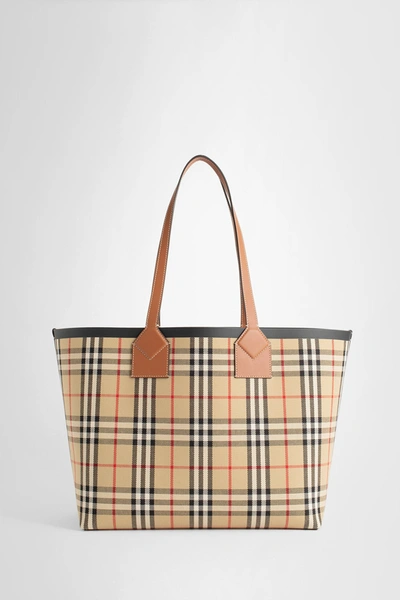 Burberry Woman Beige Tote Bags